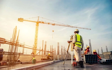 Civil contracting and concrete works on infrastructure project
