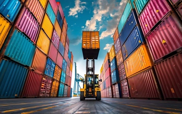 Industrial material trading warehouse and supplies